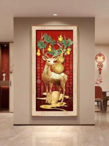 家中开门见鹿是什么风水