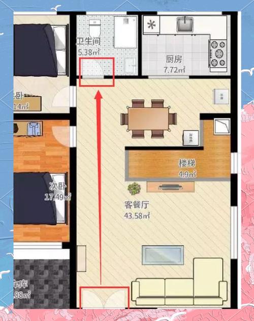 卫生间对着入户门风水应该如何解决？