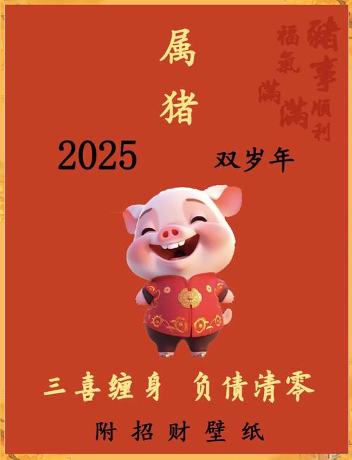 属猪2025年运势及运程每月运程 2025属猪全年完整运气
