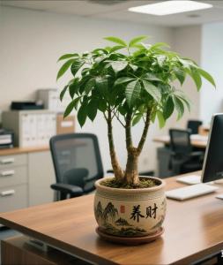 办公室风水树