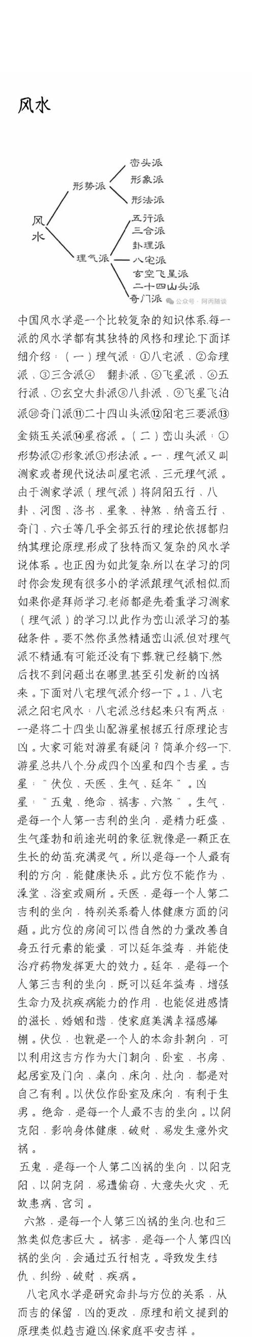 风水学大派之风水学理气派一般干嘛