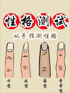手指缝隙分析你的性格
