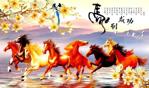 八骏风水寓意