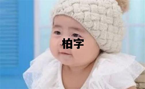 柏字取名的寓意和含义 男孩用柏字取名