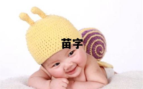苗字取名的寓意和含义 女孩用苗字取名
