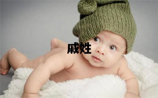 戚姓取名有创意的男宝宝名字