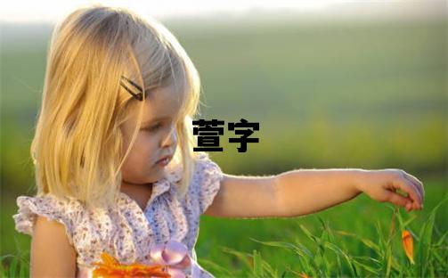 萱字取名的寓意和含义 女孩用萱字取名