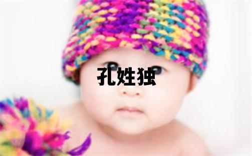 孔姓独特优美的男宝宝名字