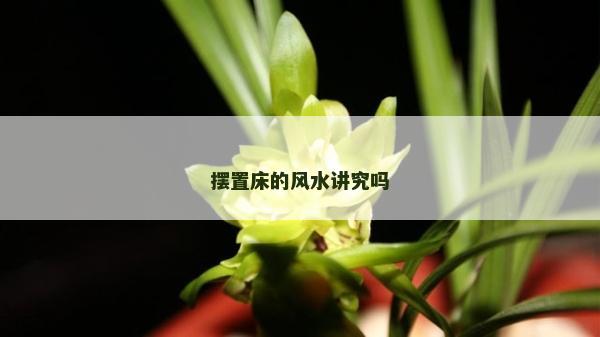 摆置床的风水讲究吗