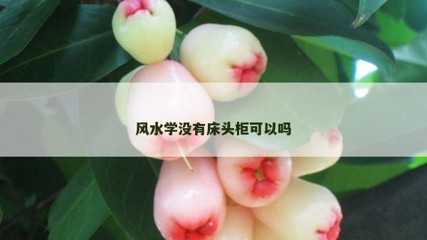 风水学没有床头柜可以吗
