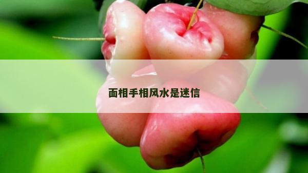 面相手相风水是迷信