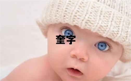 奎字取名的寓意 奎字取名的寓意男孩