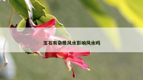 玉石有杂质风水影响风水吗