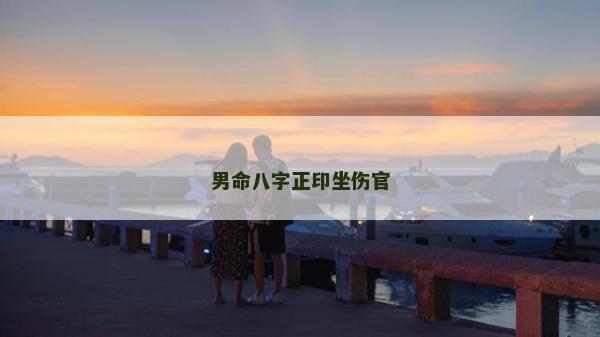 男命八字正印坐伤官