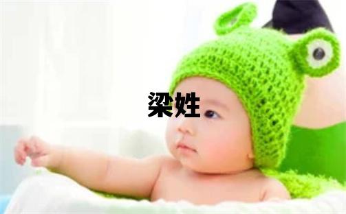 梁姓洋气的男宝宝名字