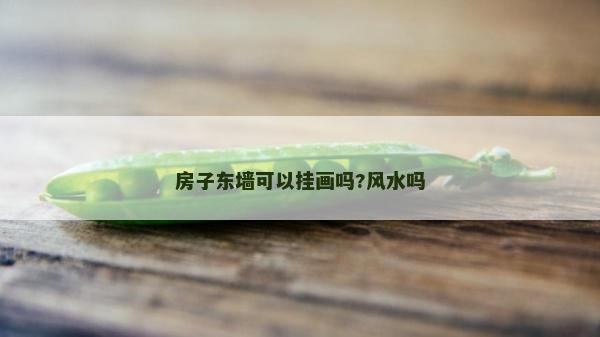 房子东墙可以挂画吗?风水吗