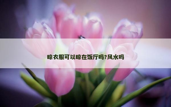 晾衣服可以晾在饭厅吗?风水吗