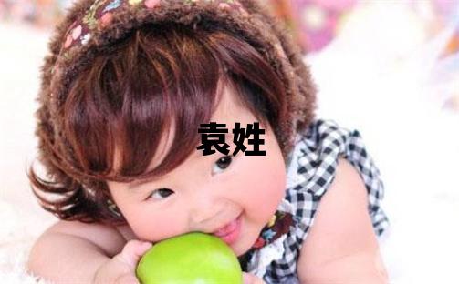 袁姓有涵养的女宝宝名字