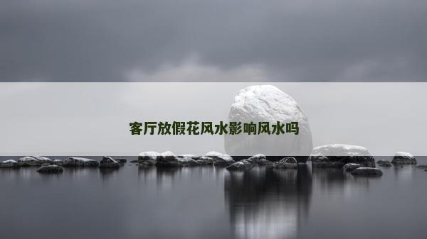 客厅放假花风水影响风水吗