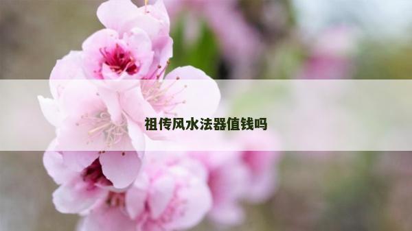 祖传风水法器值钱吗