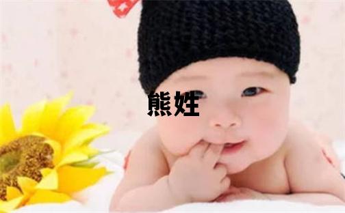 熊姓取名有智慧才气的男宝宝名字