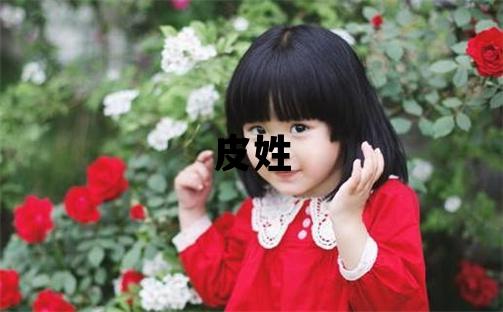 皮姓取名优美大方的女宝宝名字