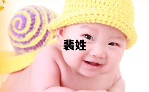 裴姓优美的男孩名字,取什么名字好