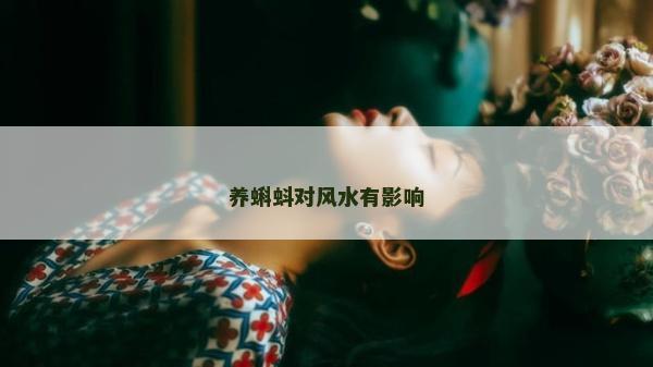 养蝌蚪对风水有影响