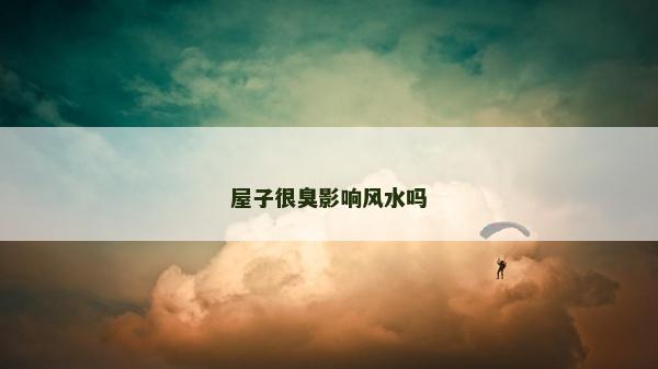 屋子很臭影响风水吗