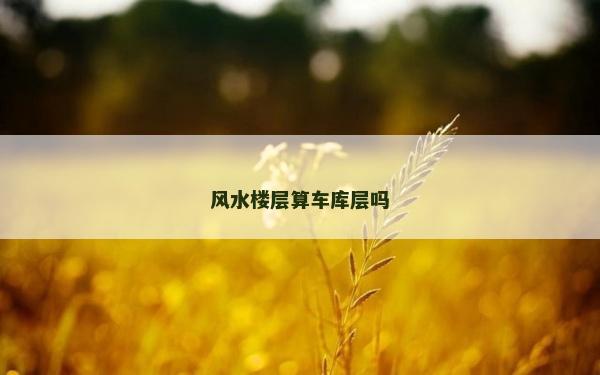 风水楼层算车库层吗