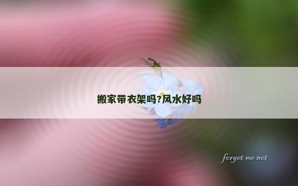 搬家带衣架吗?风水好吗
