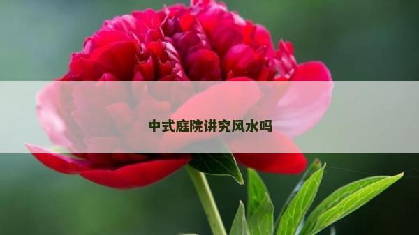 中式庭院讲究风水吗