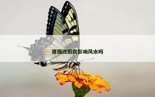 猪圈改厨房影响风水吗