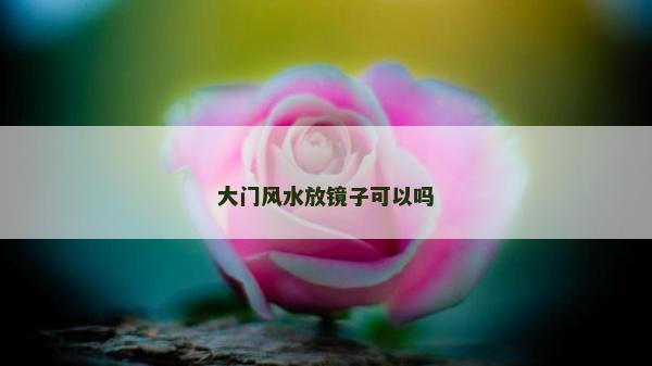 大门风水放镜子可以吗