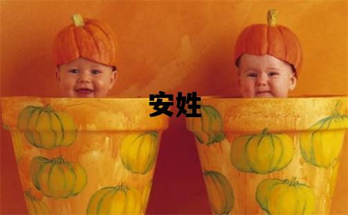 安姓吉利的女孩名字,取什么名字好