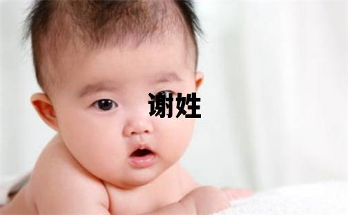 谢姓取名大气文雅的男宝宝名字