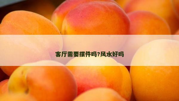 客厅需要摆件吗?风水好吗