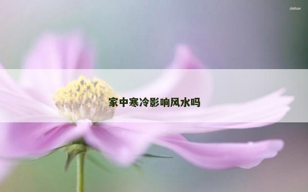 家中寒冷影响风水吗