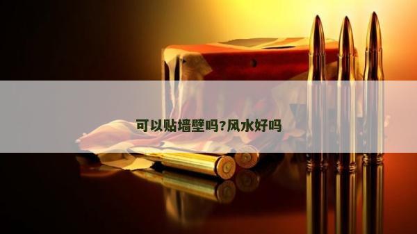可以贴墙壁吗?风水好吗