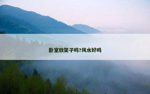 卧室放架子吗?风水好吗