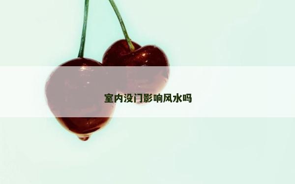 室内没门影响风水吗