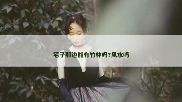 宅子那边能有竹林吗?风水吗