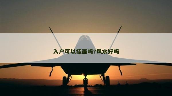 入户可以挂画吗?风水好吗