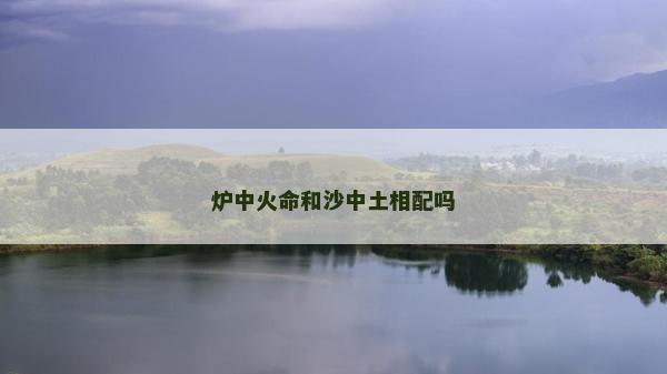 炉中火命和沙中土相配吗