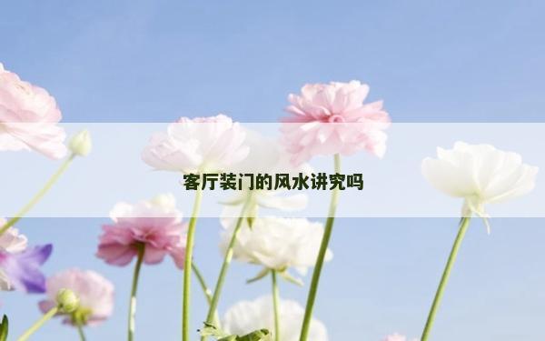 客厅装门的风水讲究吗