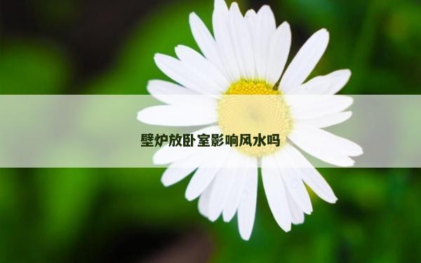 壁炉放卧室影响风水吗