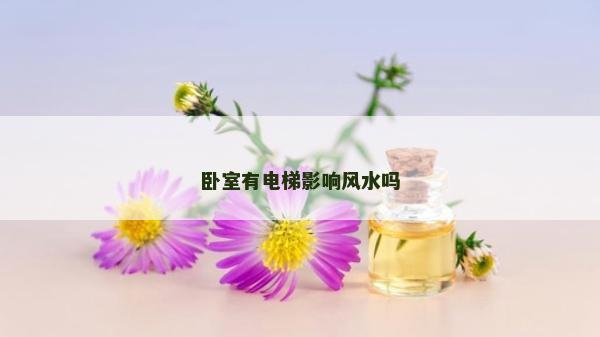 卧室有电梯影响风水吗