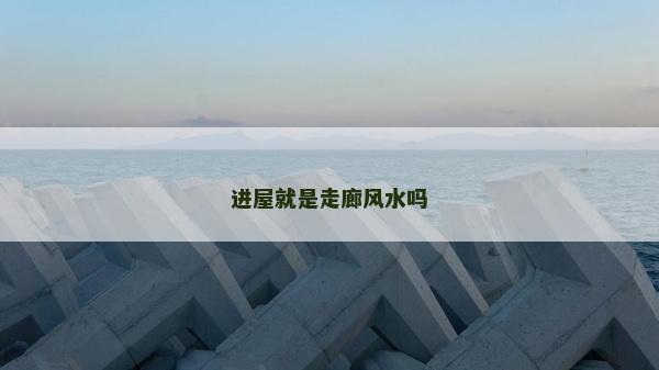 进屋就是走廊风水吗