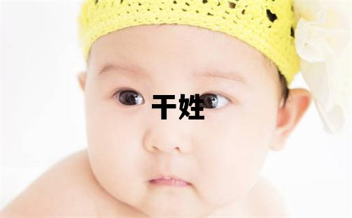 干姓取名有涵养的男宝宝名字