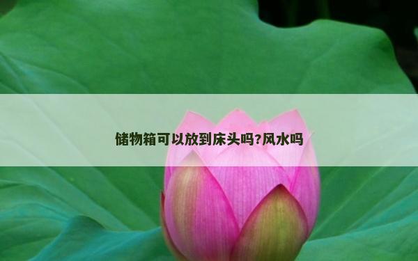 储物箱可以放到床头吗?风水吗